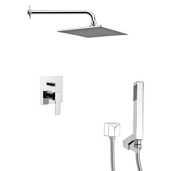 Remer by Nameek's Orsino Complete Shower System with Rough inValve